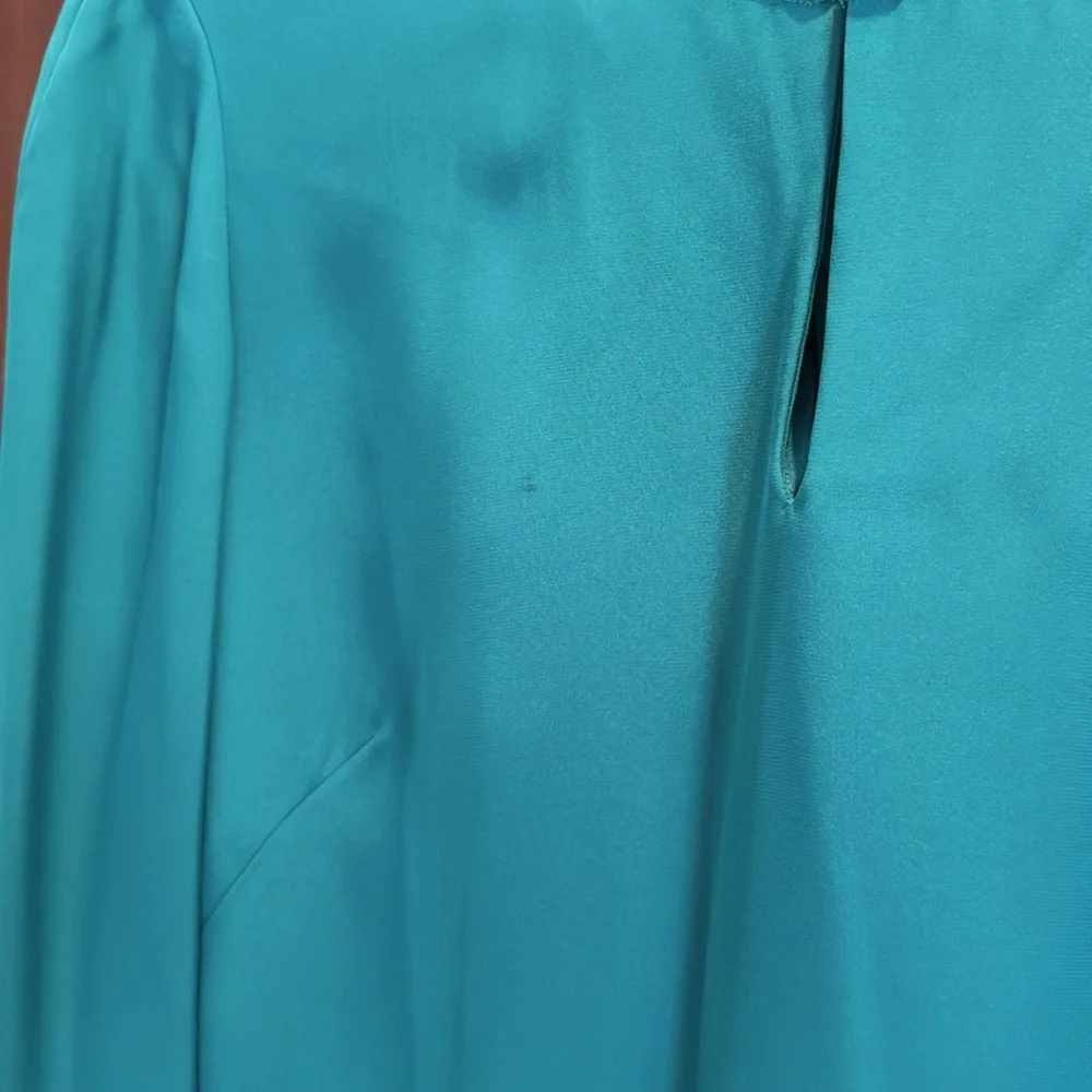 Lafayette 148 Teal blue tunic - Picture 5 of 5